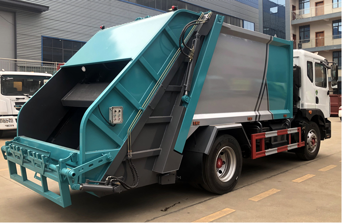 東風(fēng)D9，十方壓縮垃圾車