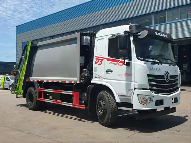 東風專底，13方壓縮垃圾車
